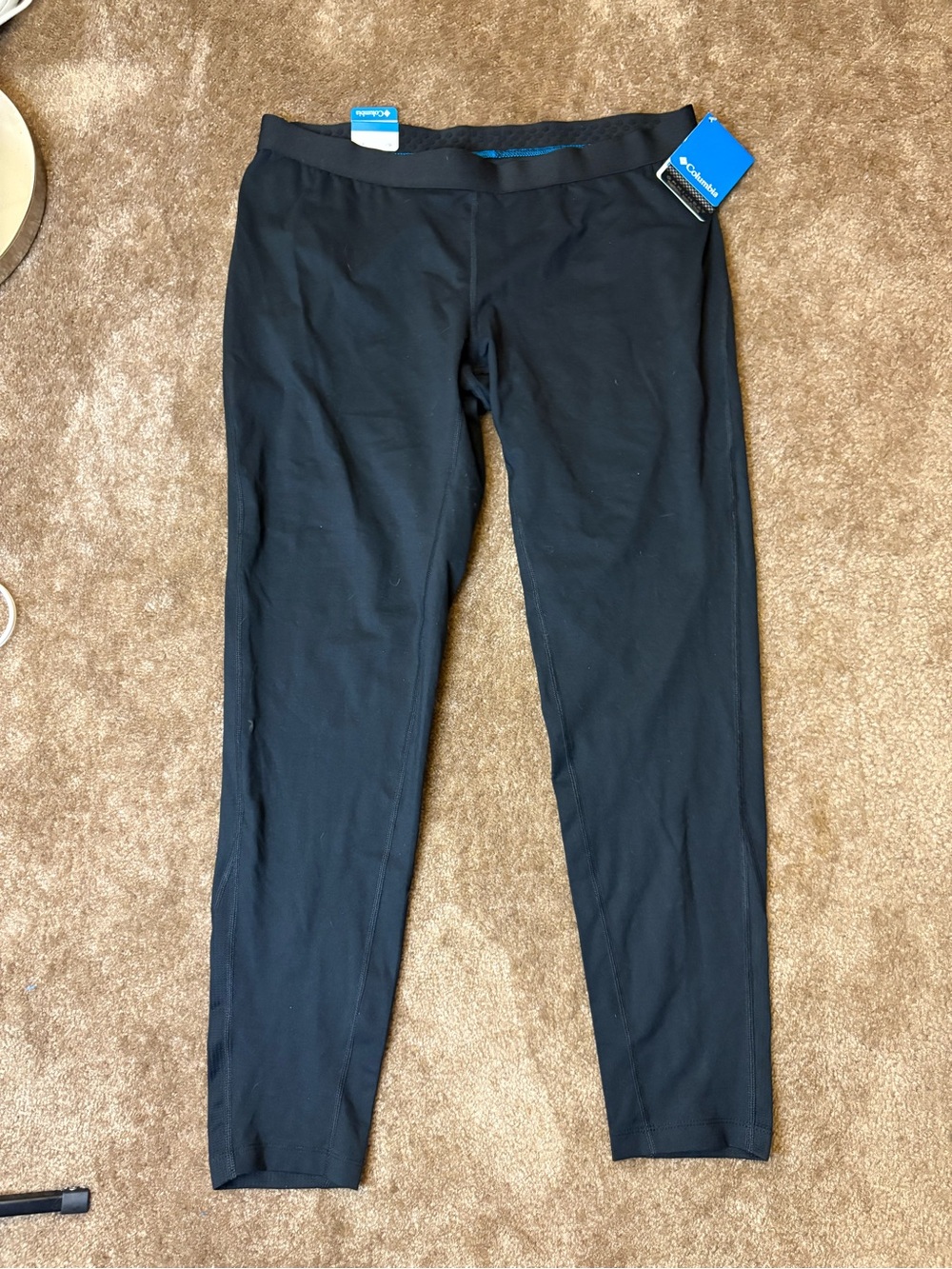 Columbia Black Athletic Leggings for Women Omni heat